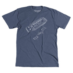 Bad Hasbara Flash Drive - Navy Unisex Tee
