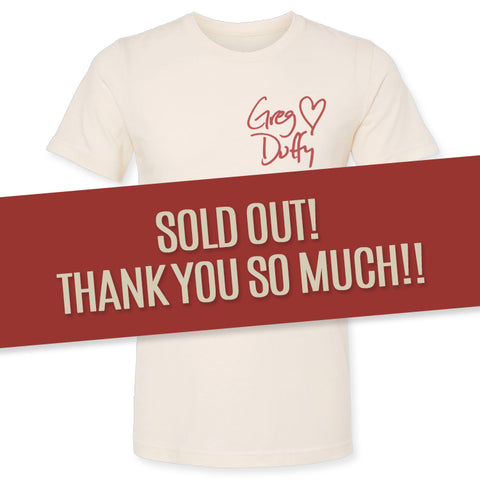 Greg Duffy - Unisex Creme Shirt