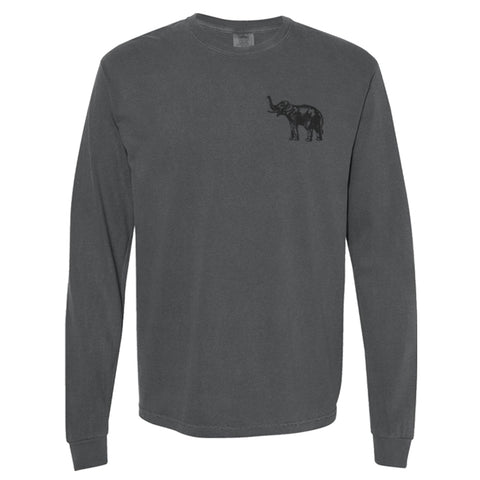 Elephant's Graveyard - Unisex Long Sleeve Gray Shirt - MCC