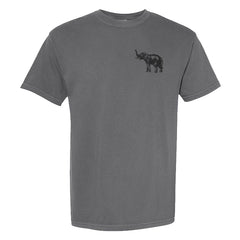 Elephant's Graveyard - Unisex Gray Short Sleeve Shirt - MCC