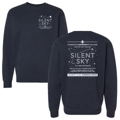 Silent Sky - Unisex Navy Blue Sweatshirt - MCC