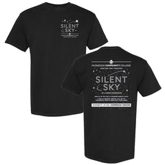 Silent Sky - Unisex Black Short Sleeve Shirt - MCC