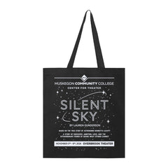 Silent Sky - Black Tote - MCC