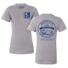 Centennial Theater Reunion - Womens Gray Short Sleeve Shirt - MCC