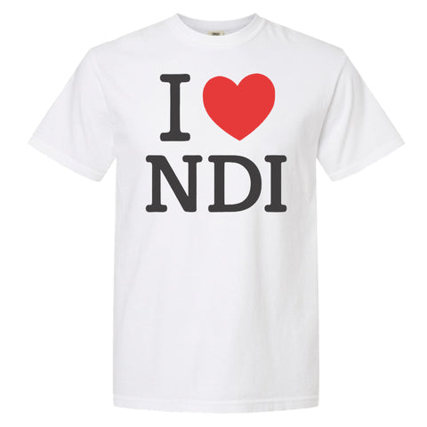 I Heart NDI - Unisex tee - NDI
