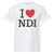 I Heart NDI - Unisex tee - NDI