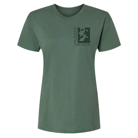 These Shining Lives - Green Womens Shirt - MCC