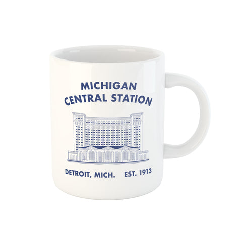 Michigan Central Station Mug - Newpenny Mug