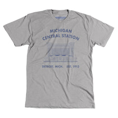 Michigan Central Station - Unisex Tee - Newpenny