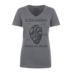 Screaming Inside My Heart - UnCabaret - Female tee