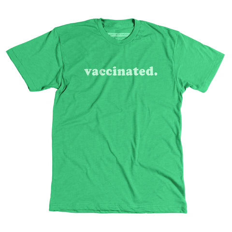 vaccinated. too - Unisex tee - Newpenny